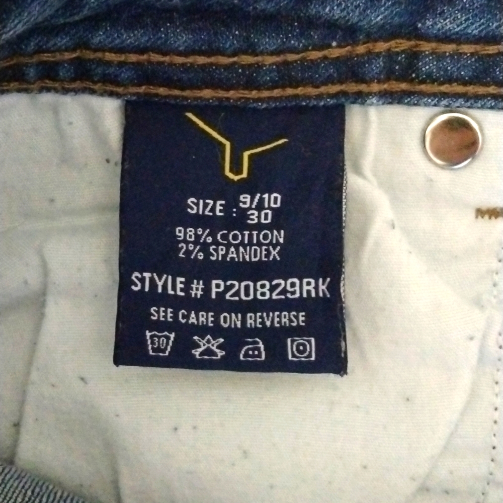 VIGOSS- The Ritz Skinny Jeans Size Juniors 9/30 - Picture 8 of 8